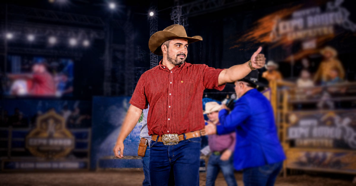 Ulisses do Rodeio conhece as demandas do agronegócio e é uma liderança do setor.