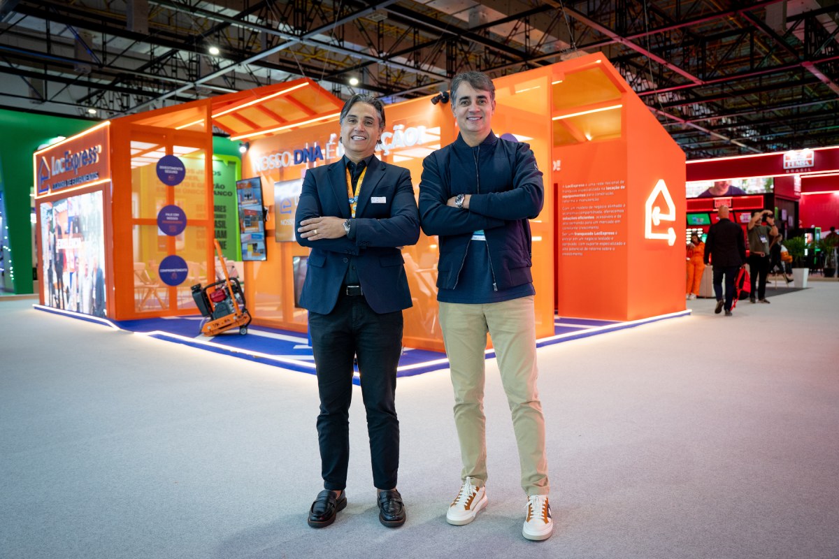 Os fundadores e diretores da LocExpress, Eduardo Viegas e Marcus Vinicius Lara