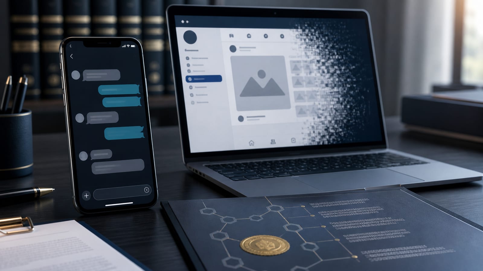 Provas digitais devem ter validação técnica ou registro de cadeia de custódia para serem consideradas pelo judiciário.
