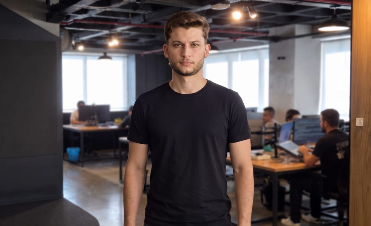 Wylker Moreno, CTO da 4Selet, no escritório da empresa em Goiânia.