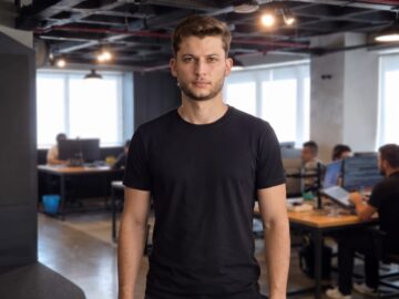 Wylker Moreno, CTO da 4Selet, no escritório da empresa em Goiânia.